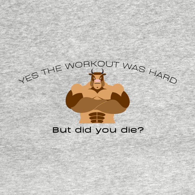 Hard Workout Motivation by Statement-Designs